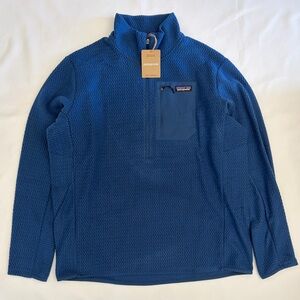 Patagonia R1 Air Zip-Neck Pullover Men's Size XL Full-Zip NWT CLEMENT BLUE FA25